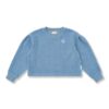 Petit Blush Teddy Sweater Ice Blue