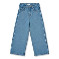 Petit Blush Ballon Wide Leg Jeans Mid Blue