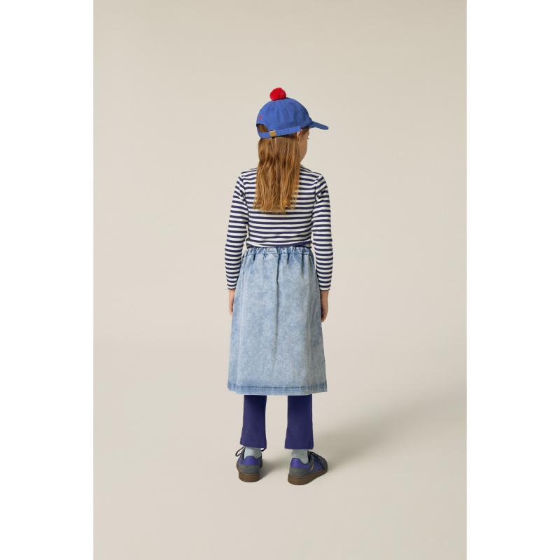 The Campamento Blue Stripes Turtle Neck Tshirt - Afbeelding 3