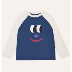The Campamento Smiling Face Color Block Tshirt