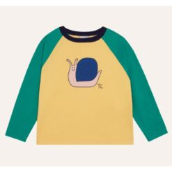 The Campamento Snail Color Block Tshirt