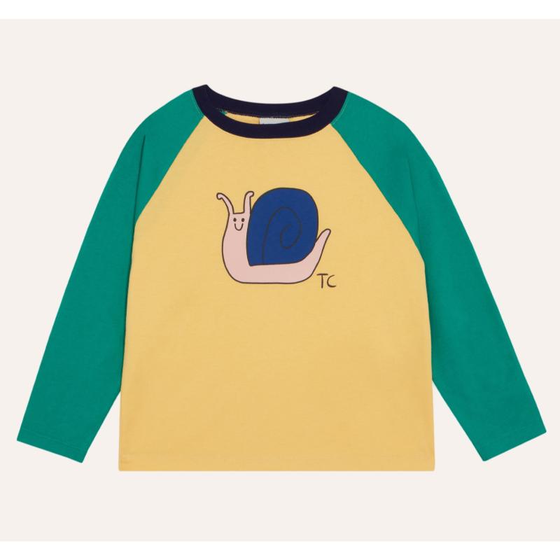 The Campamento Snail Color Block Tshirt