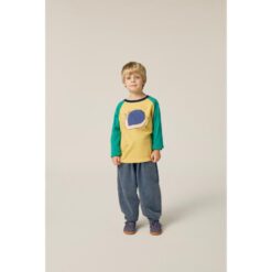 Alternative view of The Campamento Snail Color Block Tshirt
