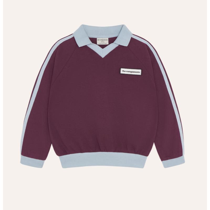 The Campamento The Campamento Burgundy Polo