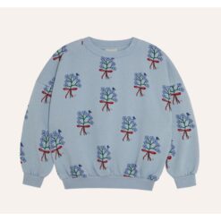 The Campamento Bouquets Light Blue Sweatshirt