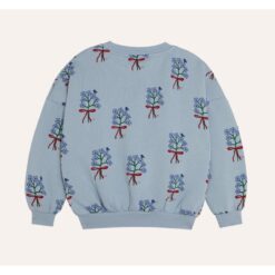 The Campamento Bouquets Light Blue Sweatshirt
