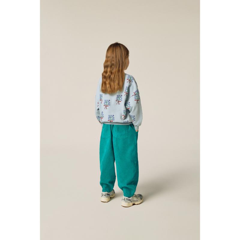 The Campamento Bouquets Light Blue Sweatshirt - Afbeelding 3