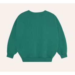 The Campamento Smiling Face Green Sweatshirt