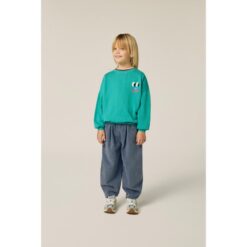 The Campamento Smiling Face Green Sweatshirt - Afbeelding 2