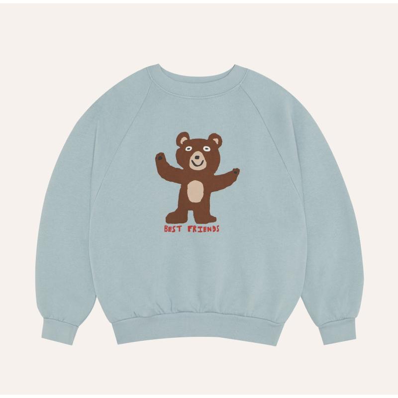 Bear Light Blue Sweatshirt