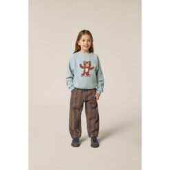 Alternative view of The Campamento Bear Light Blue Sweatshirt