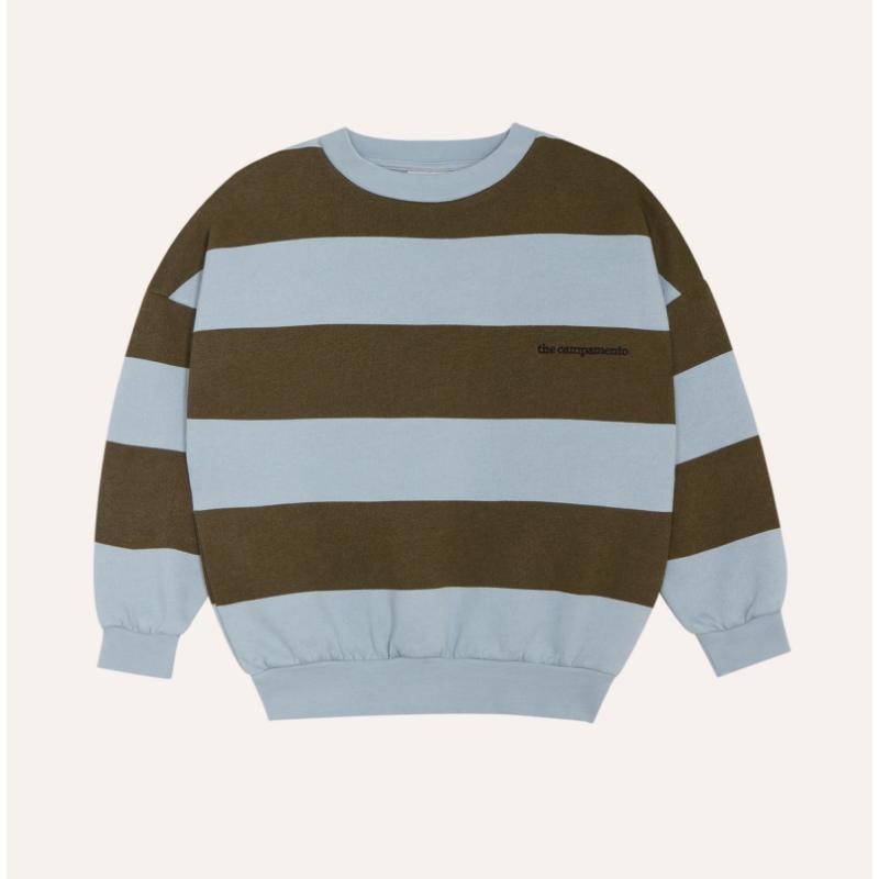 The Campamento Green Stripes Sweatshirt