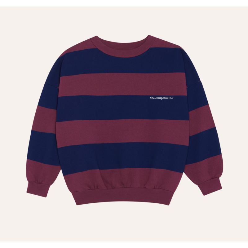 The Campamento Blue Stripes Sweatshirt