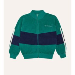 The Campamento Green Color Block Sweatshirt