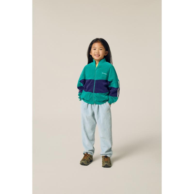 The Campamento Green Color Block Sweatshirt - Afbeelding 2