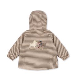 Konges Slojd Rainy Palme Dog Rain jacket Stripe la Mer - Afbeelding 5