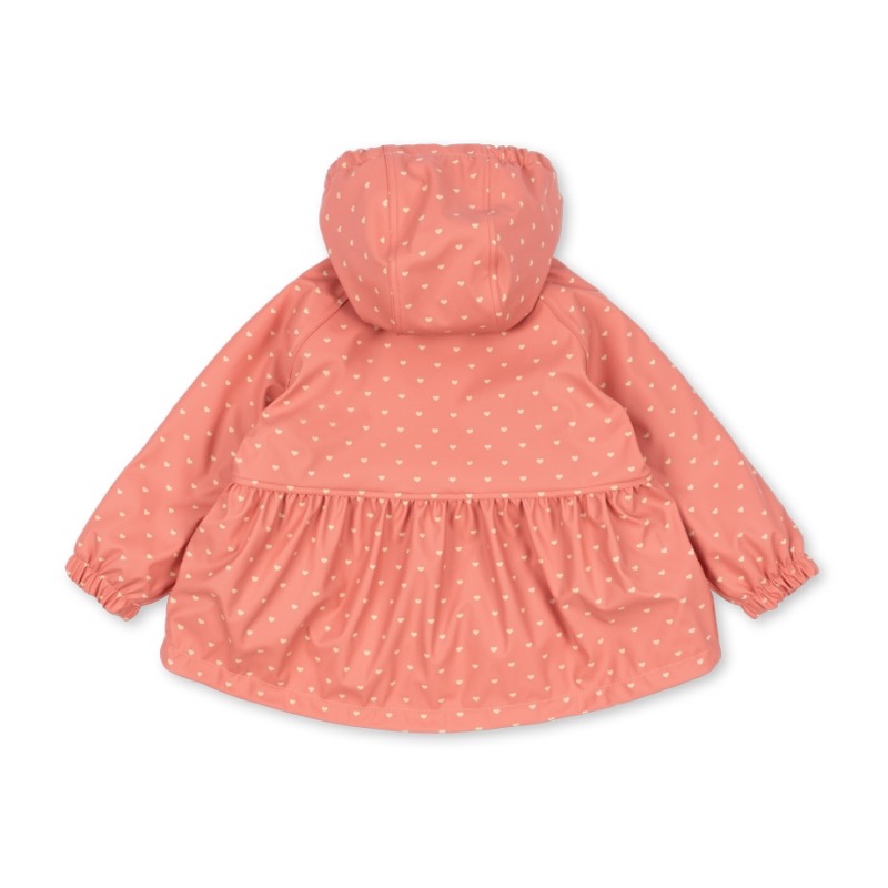 Konges Slojd Rainy Palme Duckling Rain Jacket Coeur Feathers - Afbeelding 3