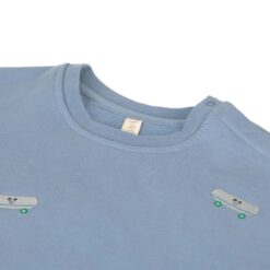 Alternative view of Lassig Sweater Skateboard steel blue