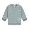Lassig Sweater Skateboard granite green