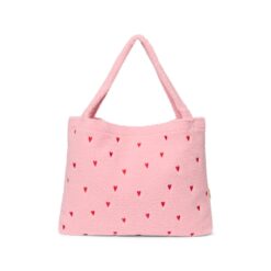 Studio Noos Teddy Mom Bag Light Pink Hearts