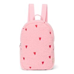 Studio Noos Teddy mini Backpack Light Pink Hearts