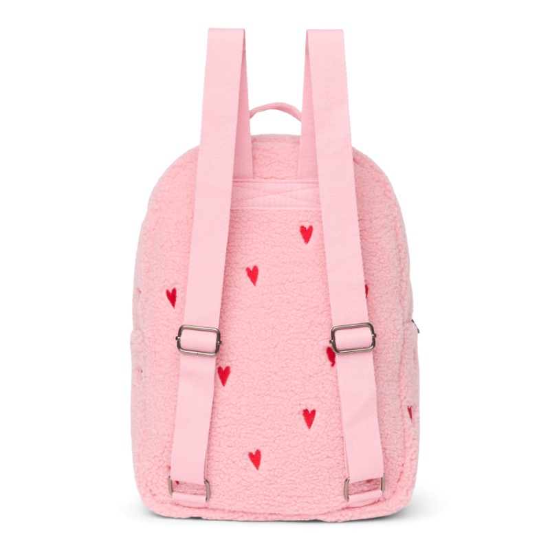 Studio Noos Teddy midi Backpack Light Pink Hearts
