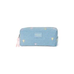 Studio Noos Hearts Pouch Light Blue Hearts