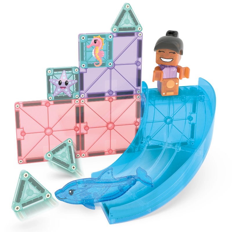 MagnaTiles Dolphin Bay 13-Piece Set