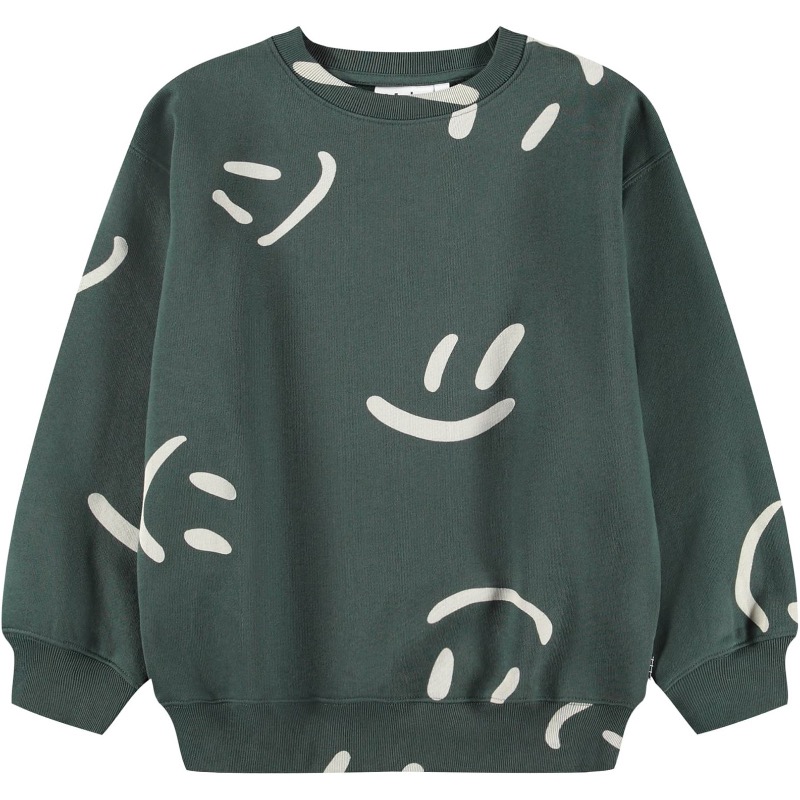 Molo Sweater Monti Big Smiles Taxus