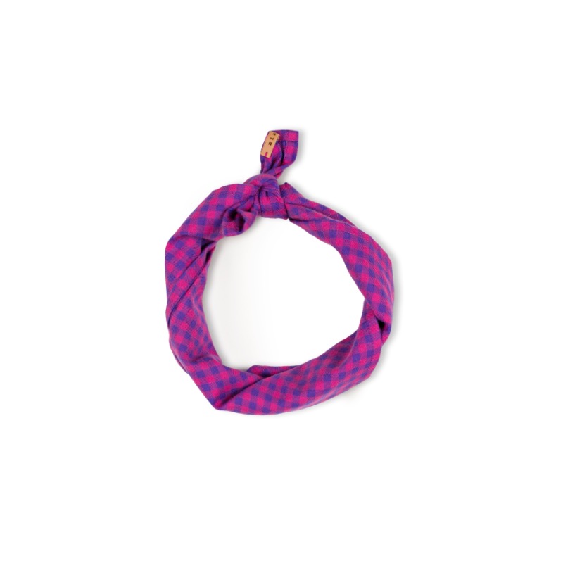 Nixnut Bandana Blueberry Checkered