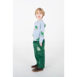 Alternative view of lotiekids Corduroy Casual Pants Good Monster Green