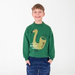 lotiekids Sweatshirt Duck Session Green