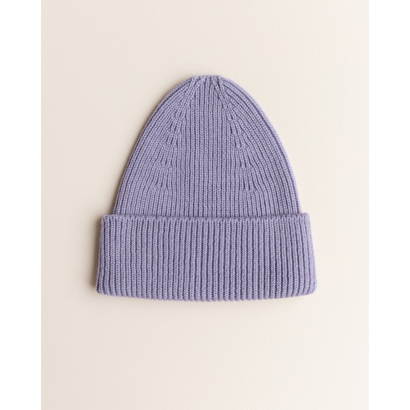 hvid Beanie fonzie lilac