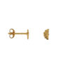 Bibi Camille Croissant Stud Earring Gold Plated