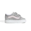 Vans TD Old Skool Glitter Silver Pale Petal