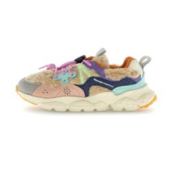 Flower Mountain yamano 3 Fur Taupe Cipria Navy