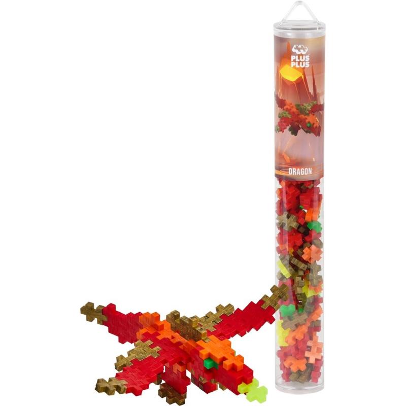 Plus-Plus Tube Dragon 100 stuks