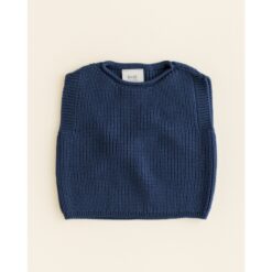 hvid Vest Harvey Blue