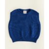 hvid Vest Harvey Cobalt Blue