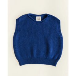 hvid Vest Harvey Cobalt Blue