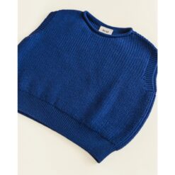 hvid Vest Harvey Cobalt Blue