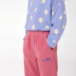 Alternative view of lotiekids long sleeve shirt Daisies Lavender