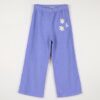 lotiekids Mini Corduroy Pants Daisies Lavender
