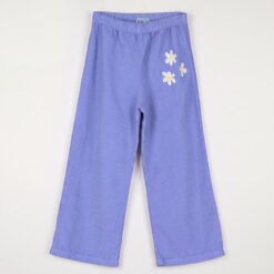 lotiekids Mini Corduroy Pants Daisies Lavender