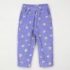lotiekids Corduroy Wide Pants Daisies Lavender