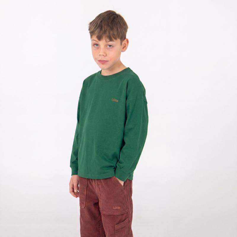 lotiekids Corduroy Pants Washed Brown