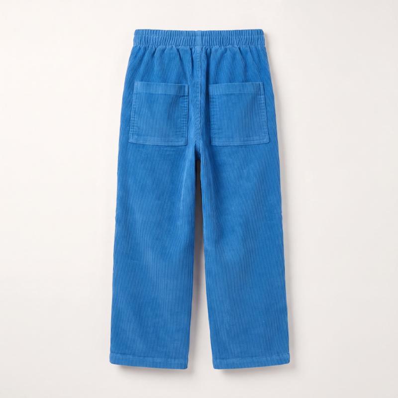 lotiekids Corduroy Casual Pants Good Monster Cobalt Blue - Afbeelding 3