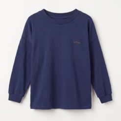lotiekids heavyweight t-shirt Good Monster Navy Blue