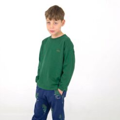 lotiekids heavyweight t-shirt Good Monster Green - Afbeelding 5