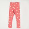 lotiekids Leggings Daisies Allover Coral